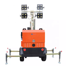 SWT i9T LED Series Trailer Mounted Electric Vertical Mast diesel light tower